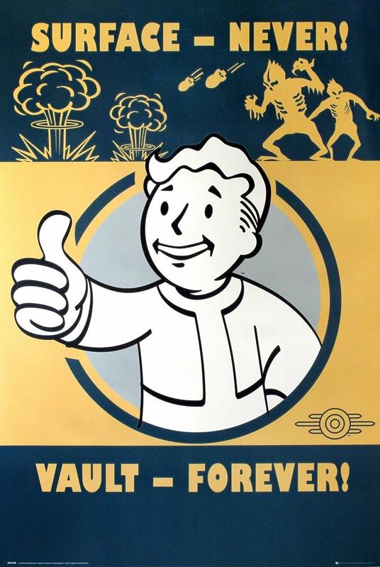 Poster Fallout 91x61cm