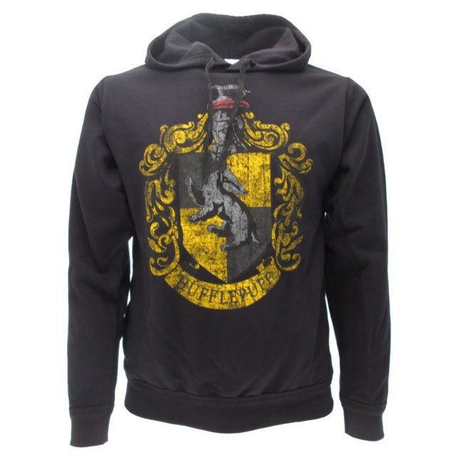 felpa tassorosso con cappuccio harry potter