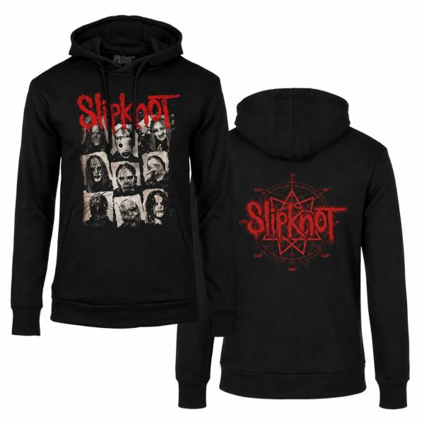 Felpa Slipknot Mezzotint Decay Nera 100% Cotone