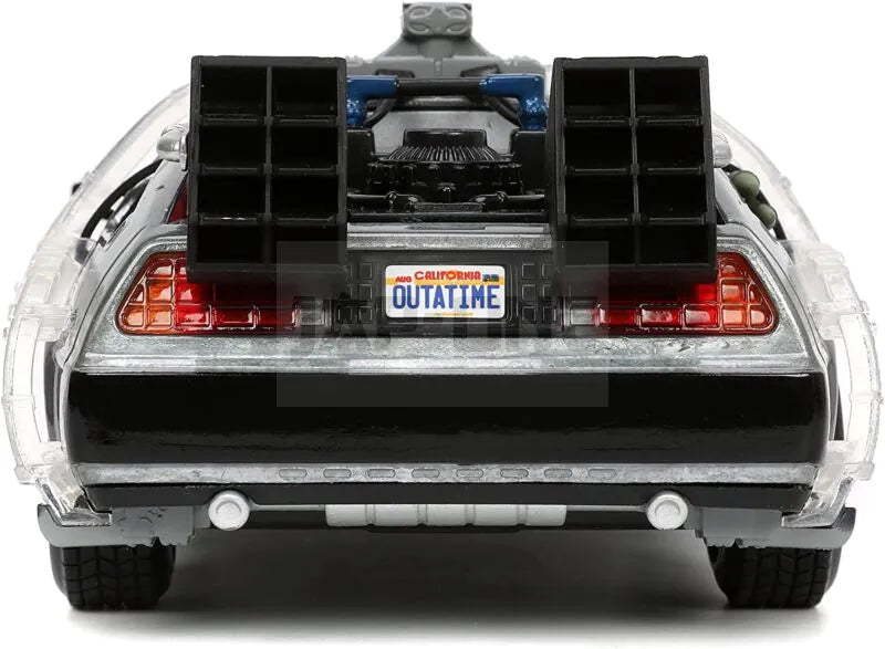 Back to the Future Delorean con luci Scala 1 a 24
