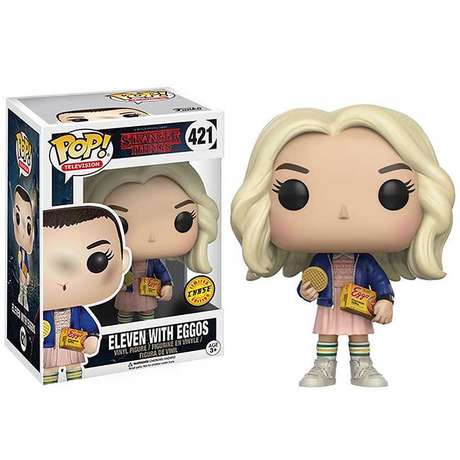 funko eleven with eggos stranger things 421 Chase