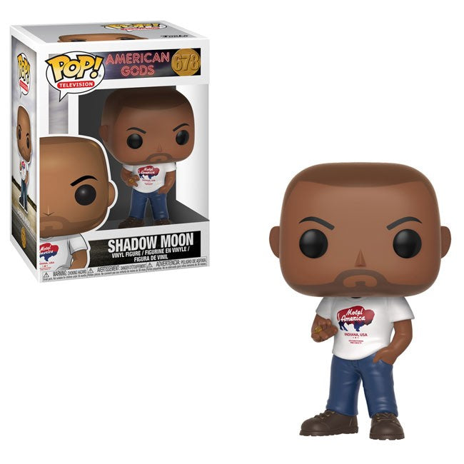 Funko Pop Shadow Moon American Gods 678