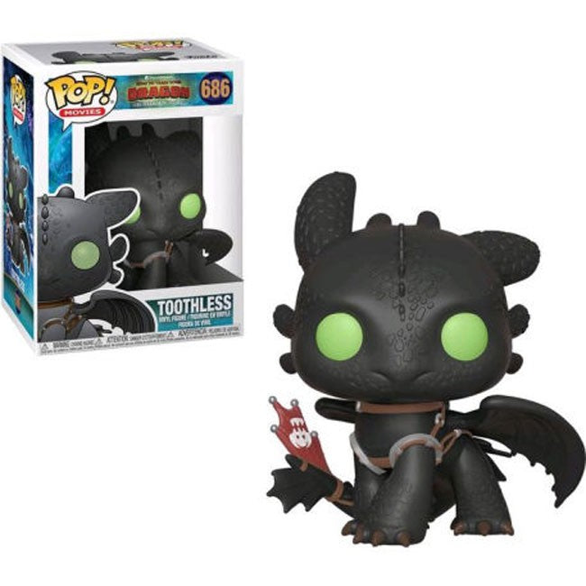 Funko pop Toothless dragon trainer 686