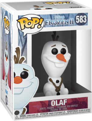 funko pop olaf 583 frozen nella scatola 