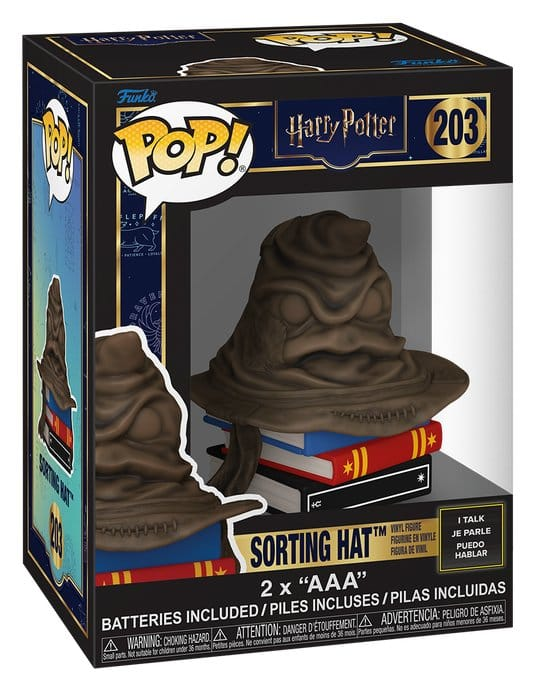 Funko Pop Cappello Parlante 203 Harry Potter SFX con Suoni 9 cm