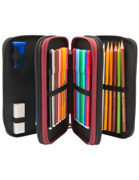 Astuccio 3 scomparti con accessori Harry Potter Giochi preziosi