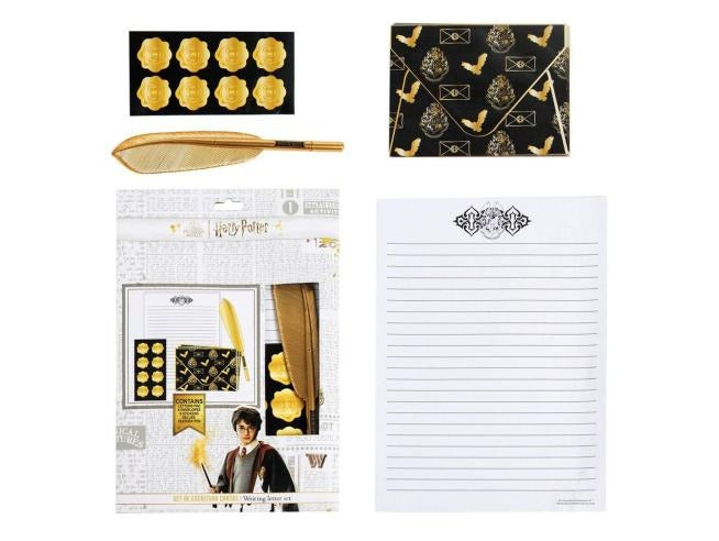 Set cancelleria per lettere Harry Potter