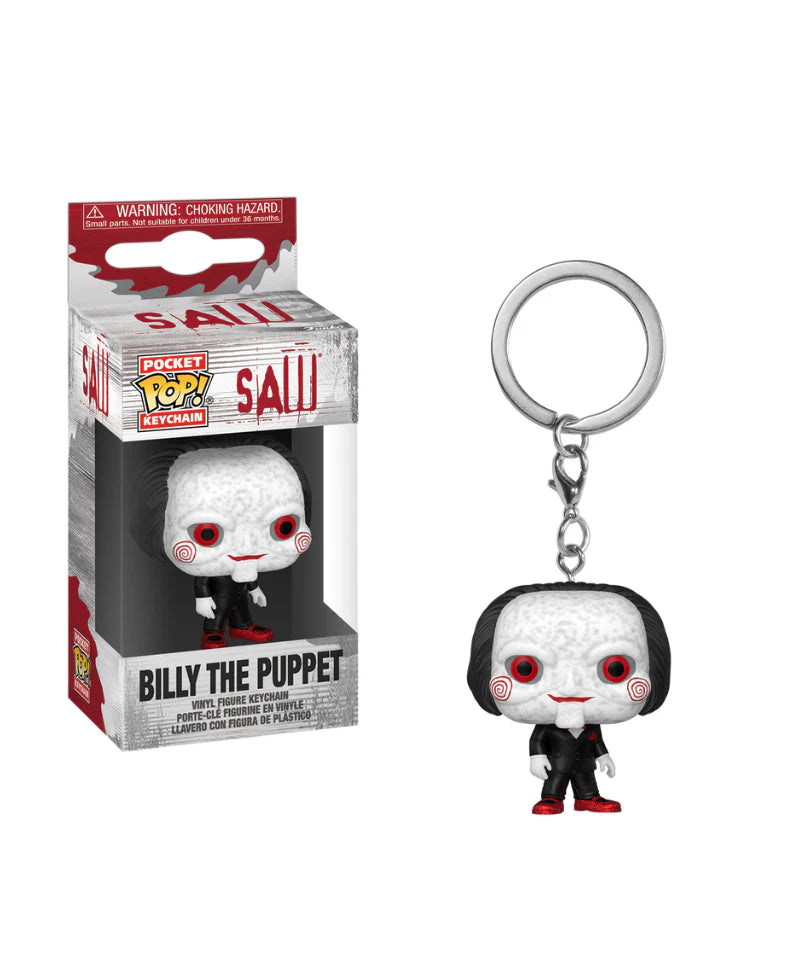 Funko Pocket Keychain Saw Billy the Puppet Portachiavi