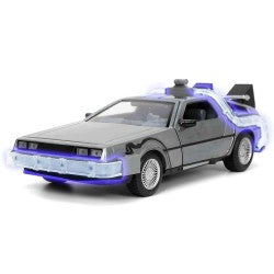 Back to the Future Delorean con luci Scala 1 a 24