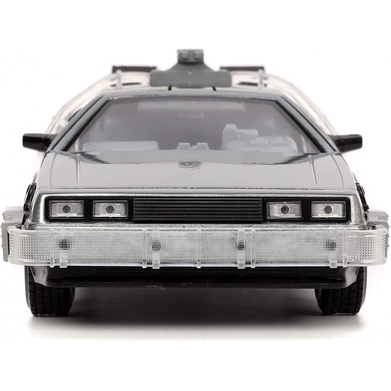 Back to the Future Delorean con luci Scala 1 a 24