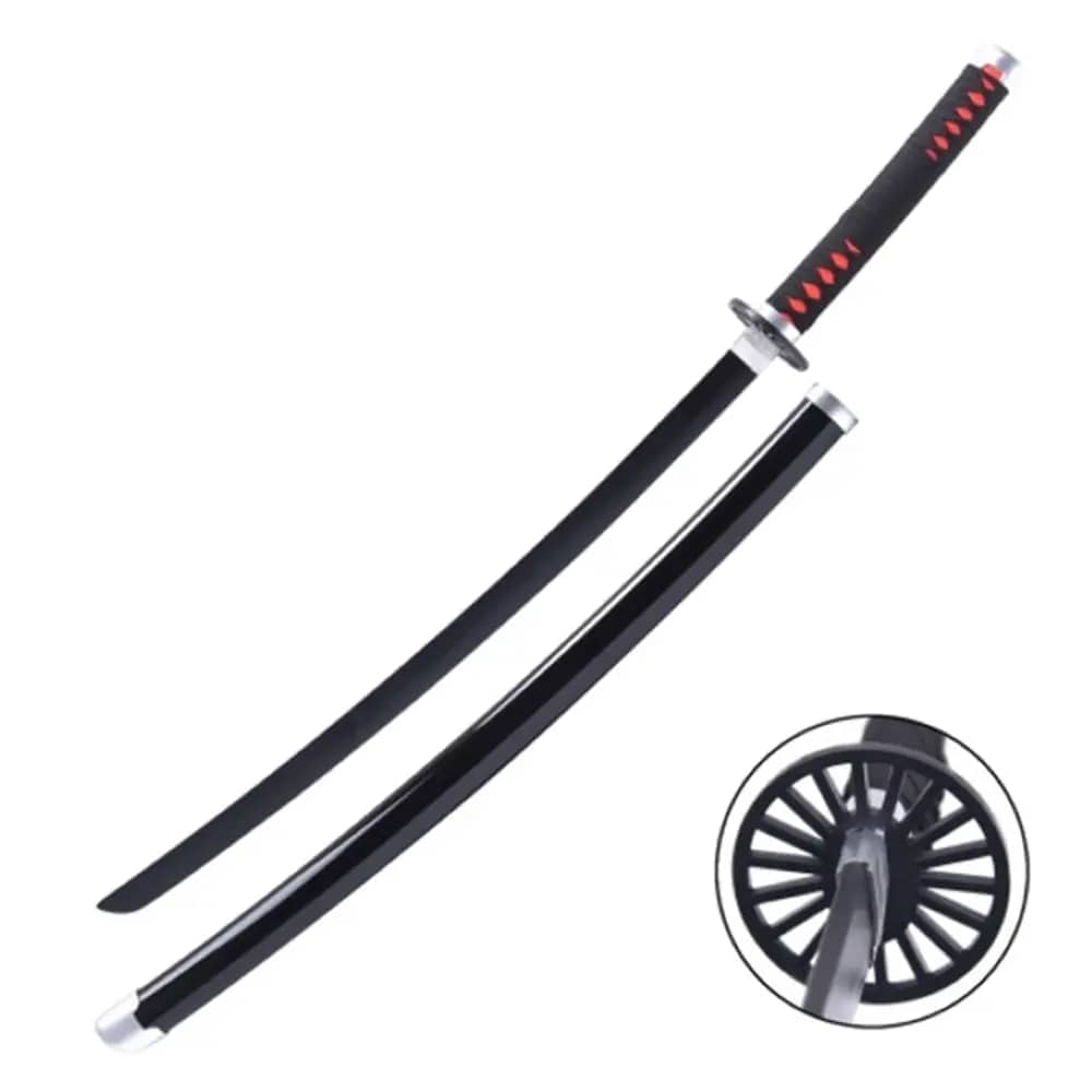Replica Katana in Bamboo Tanjiro Demon Slayer: Kimetsu no Yaiba