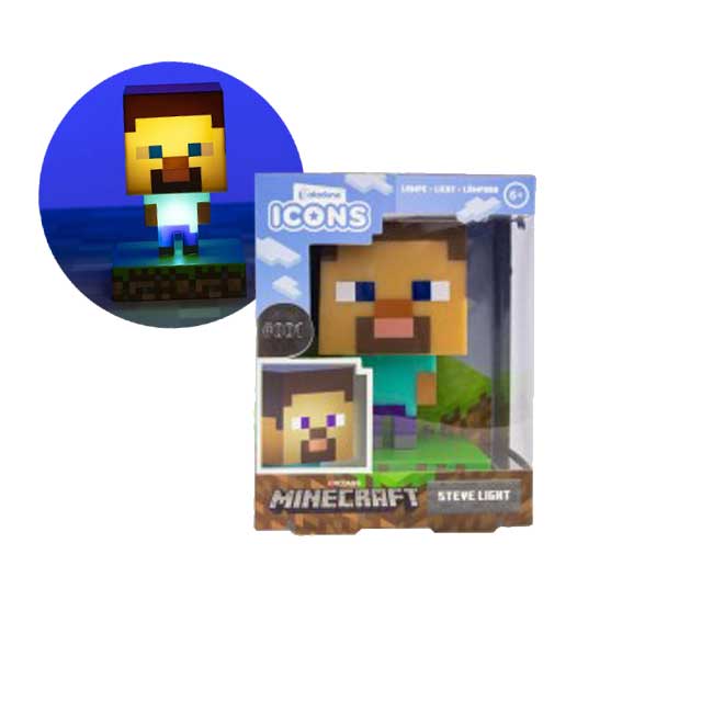 Lampada Steve Minecraft