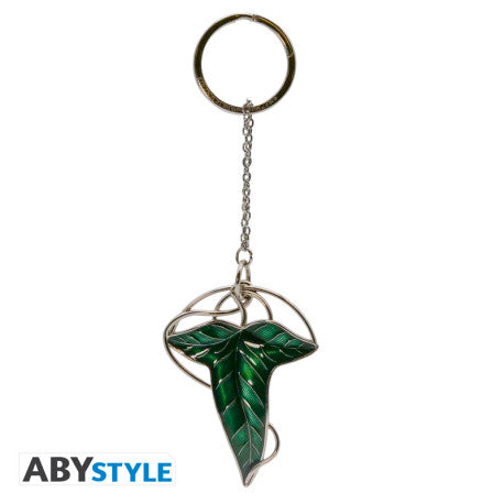 Portachiavi 3D Foglia di Lorien 6 cm Il Signore Degli Anelli Abystyle