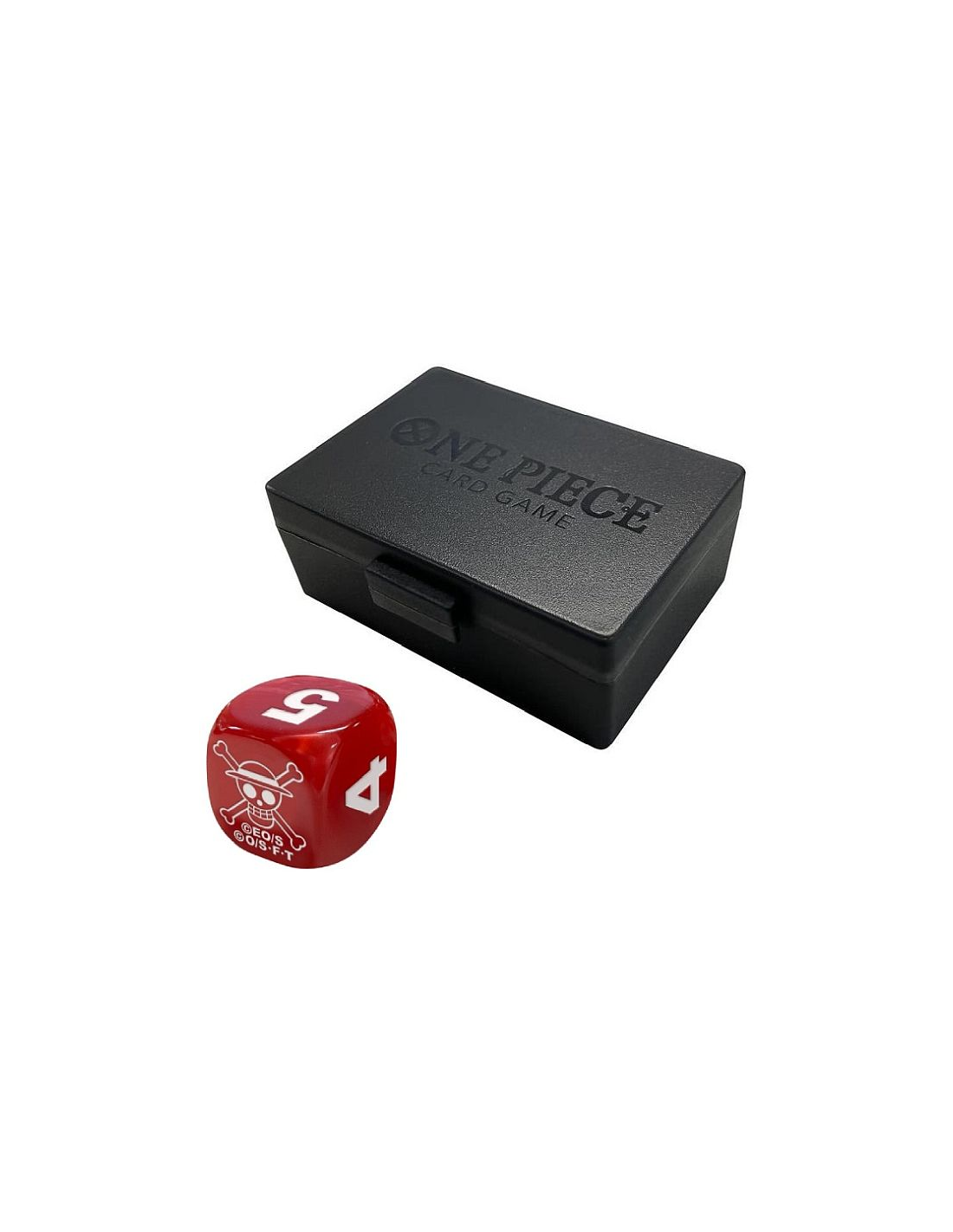 6 Dadi e Porta Dadi Ufficiali One Piece Card Game - Official Dice and Dice Case Set