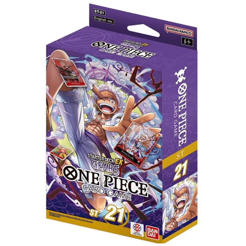 One Piece Card Game Starter Deck EX Gear 5 ST-21 ENG