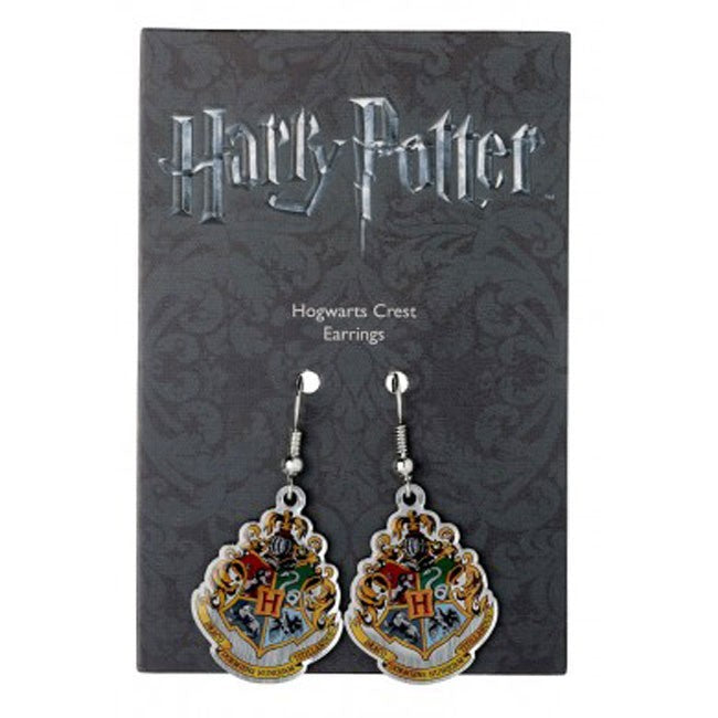 Orecchini Stemma di Hogwarts Harry Potter