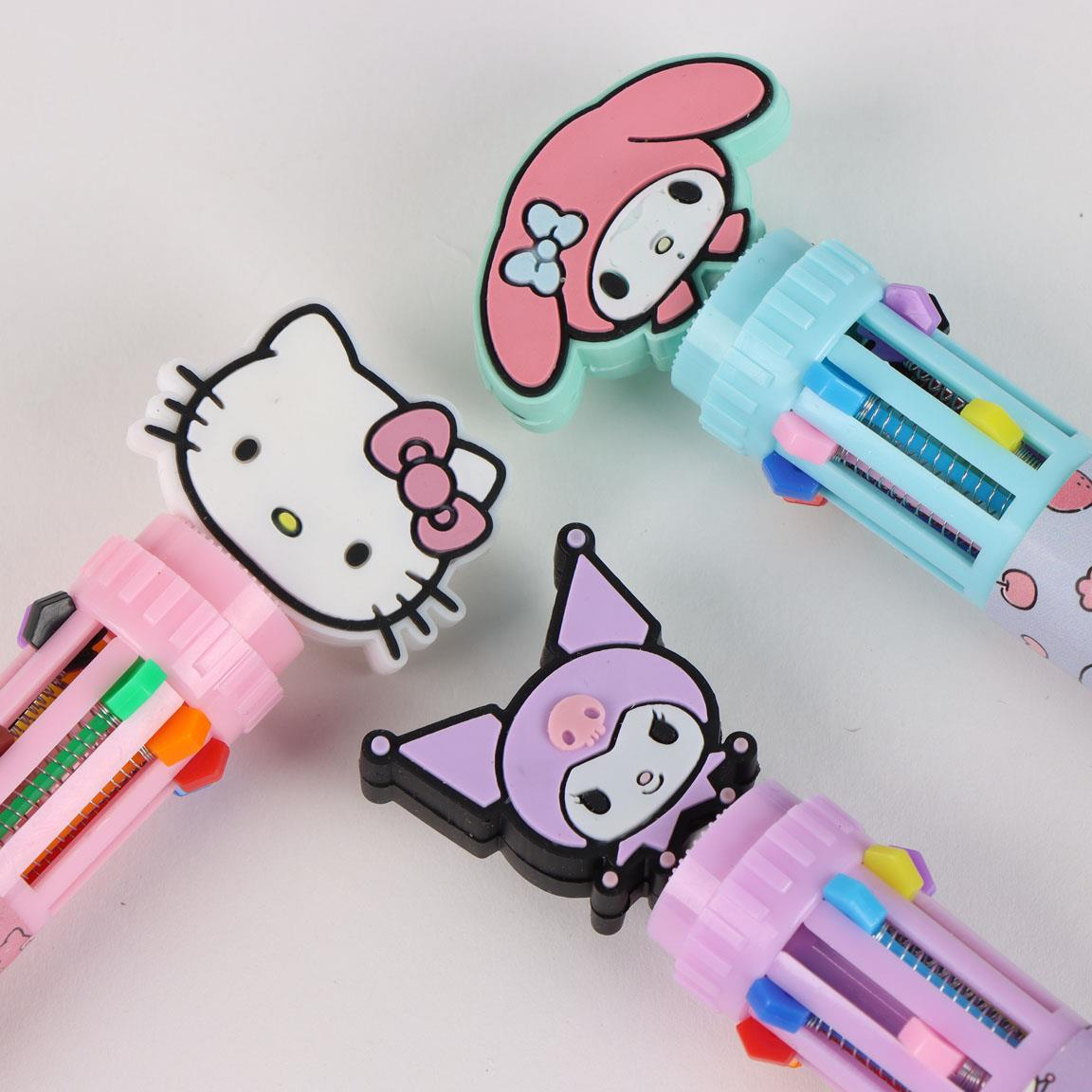Penna multicolore Hello Kitty Sanrio