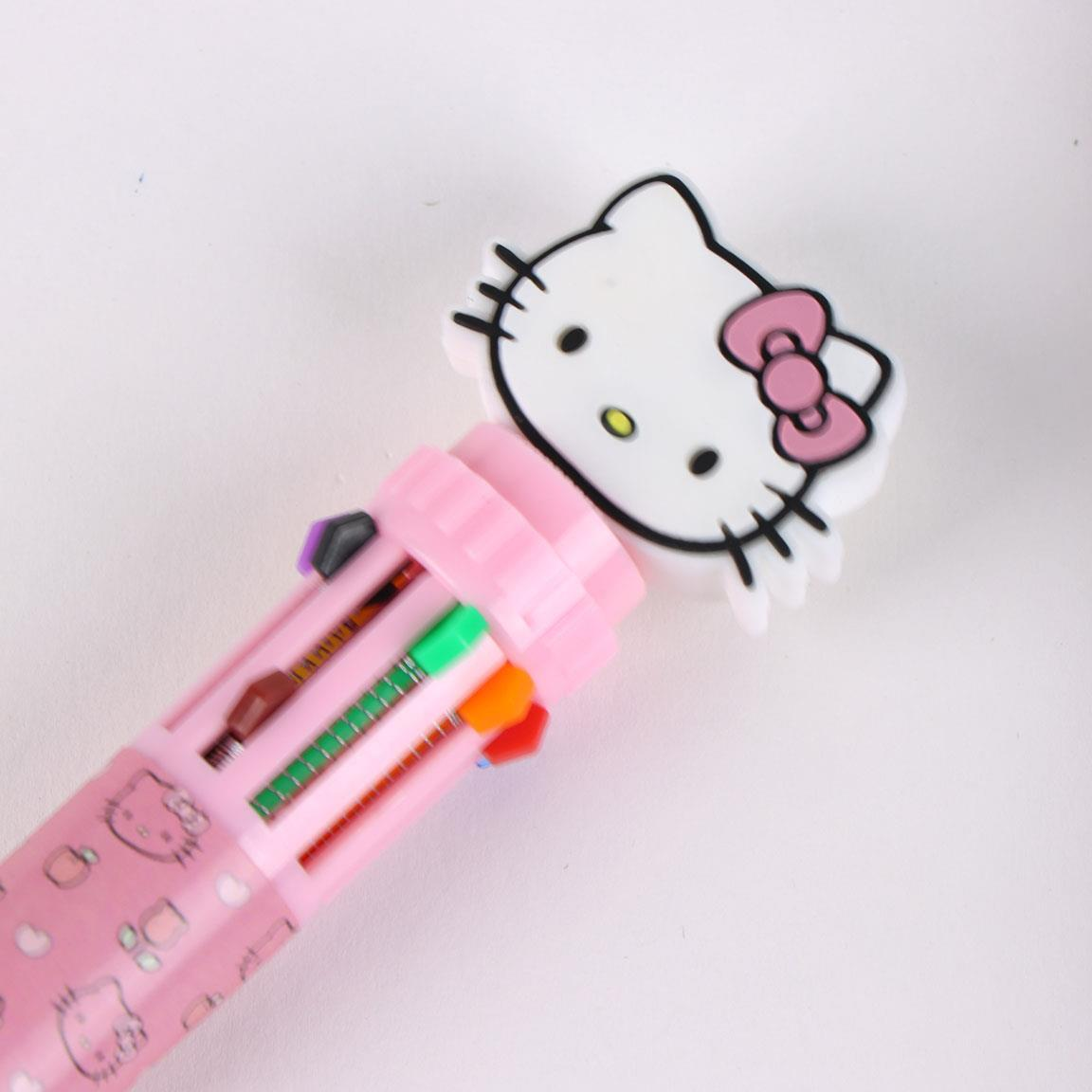 Penna multicolore Hello Kitty Sanrio