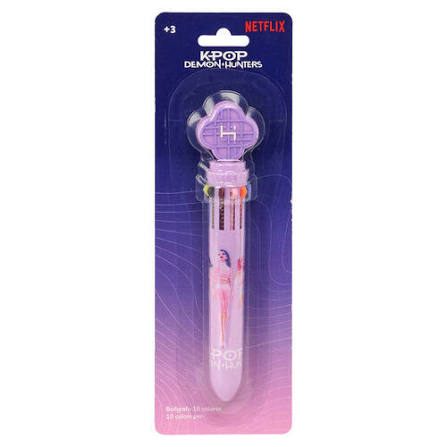 Penna Multicolore 10 Colori K-Pop Demon Hunters