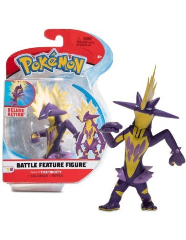 Battle Figure pokemon Toxtricity con funzione lancio