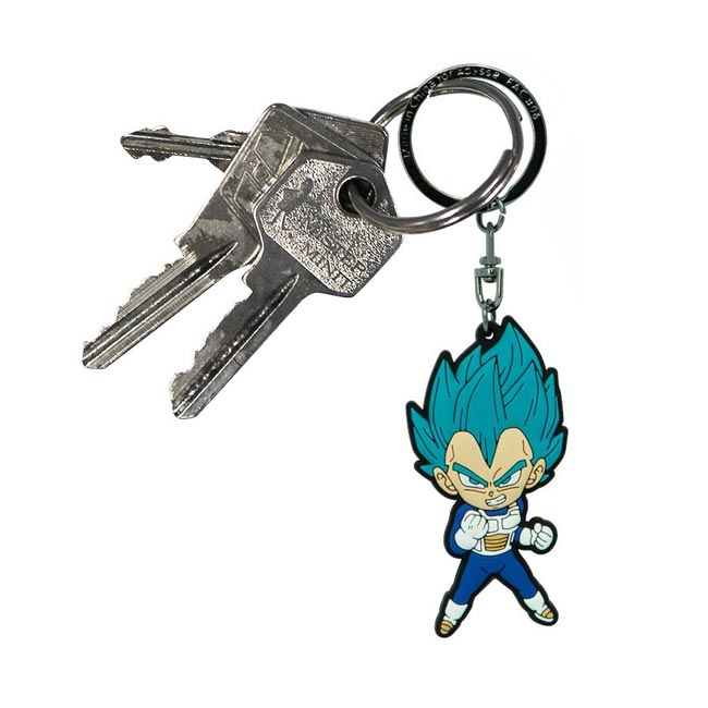 Portachiavi in Gomma Vegeta Super Sayan God Dragon Ball Super