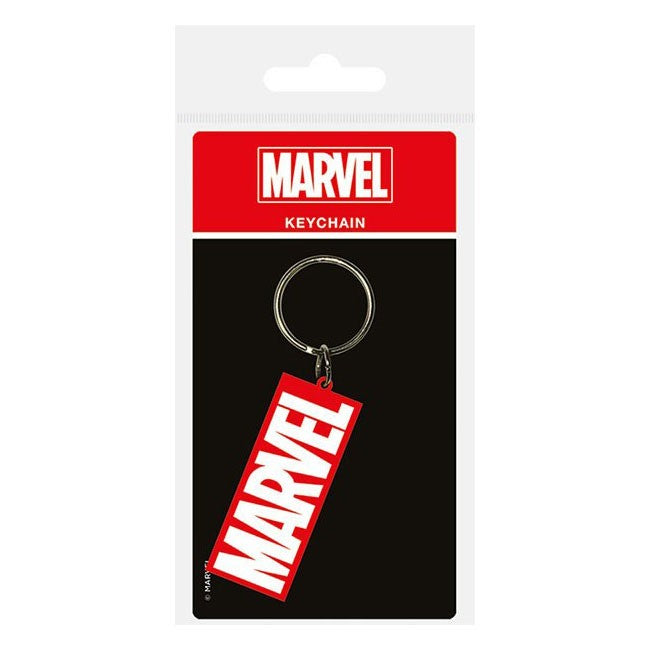Portachiavi logo Marvel in Gomma