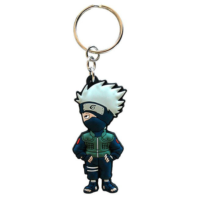Portachiavi Naruto Shippuden Kakashi Hakate in gomma