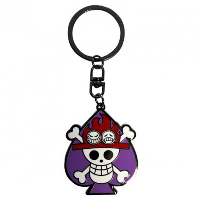 portachiavi skull ace one piece
