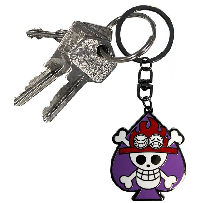 portachiavi skull ace one piece