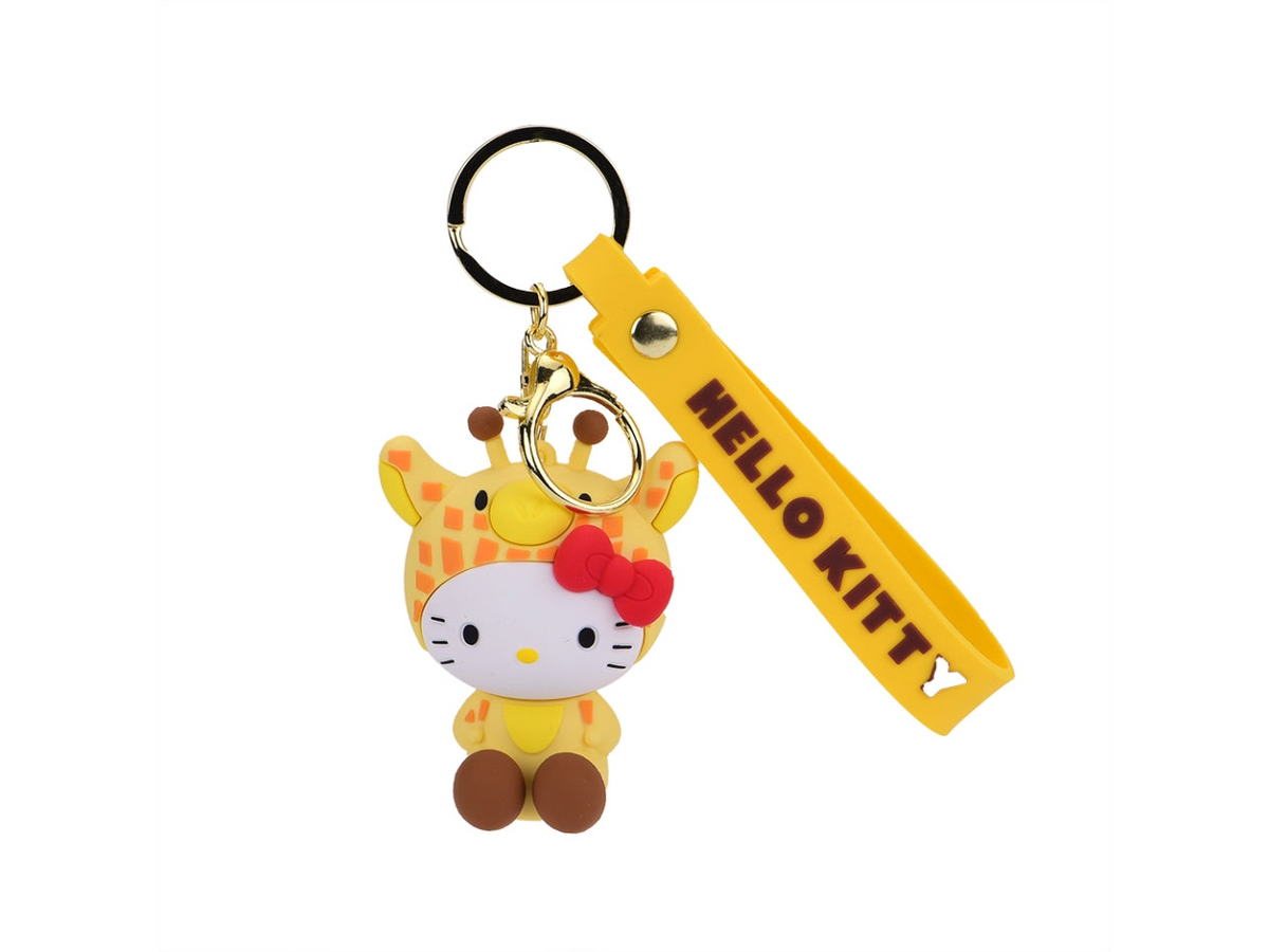 Portachiavi 3D Hello Kitty Animali Assortiti – 1 Pezzo