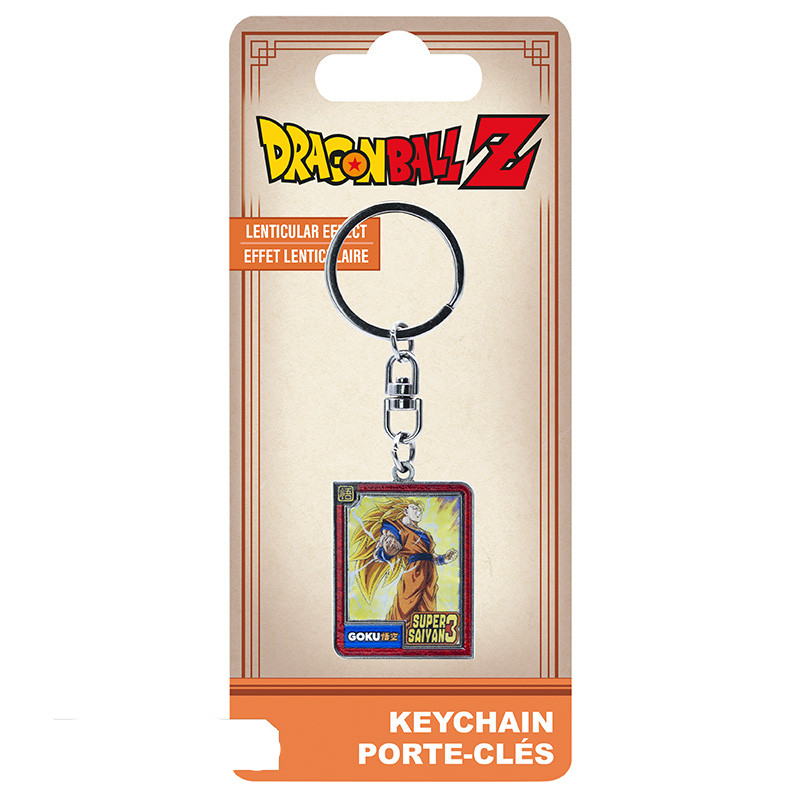 Portachiavi Lenticolare Goku Super Saiyan 3 – Dragon Ball Z