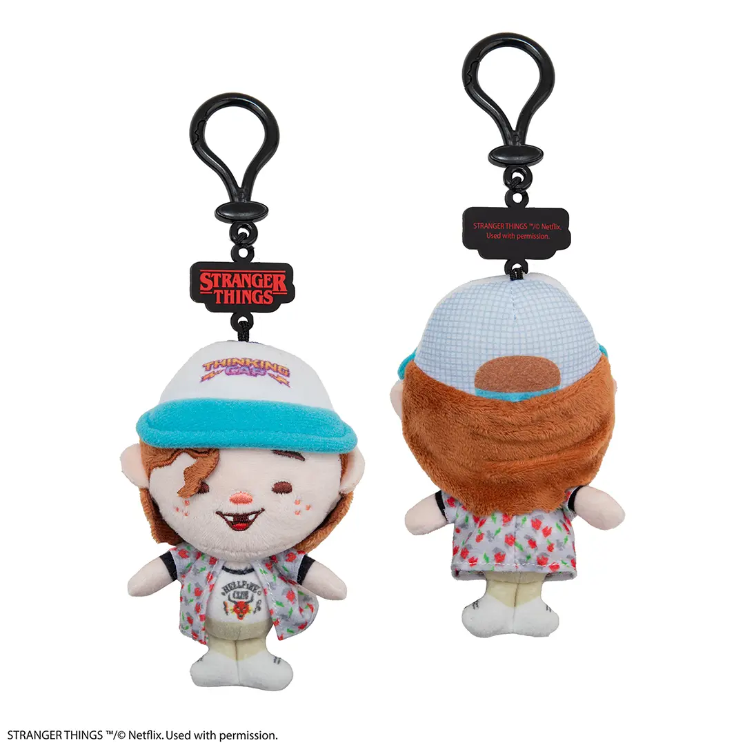 Portachiavi Peluche Dustin Henderson Stranger Things 12 cm