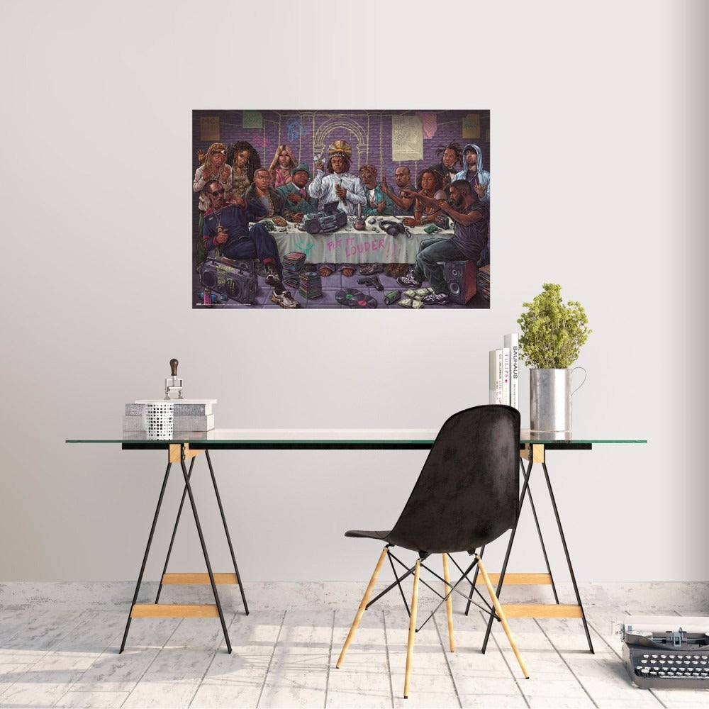 Poster L’Ultima Cena dell’Hip Hop