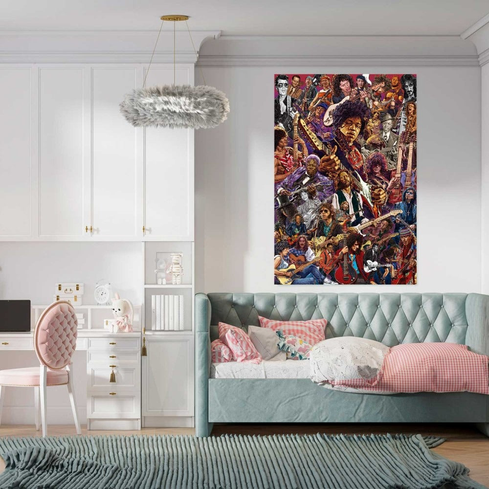 Poster Legendary Guitarists