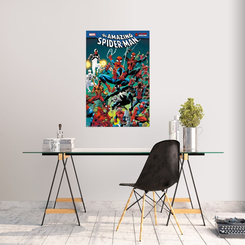 Poster Spiderman Marvel Ragnatela 61 x 91,5 cm