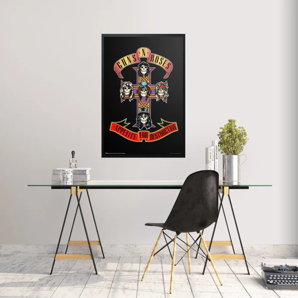 Poster Guns N’ Roses Appetite for Destruction