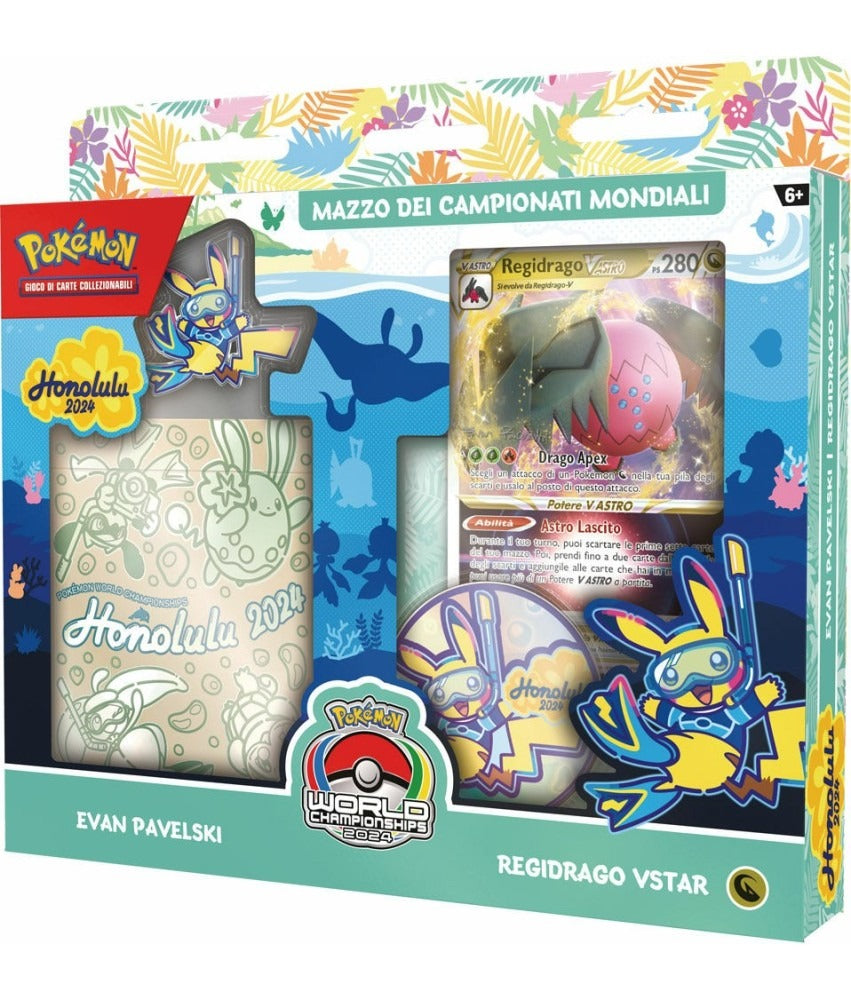 Pokémon Mazzo dei campionati mondiali – Evan Pavelski (Regidrago Vstar) 2024 (ITA)
