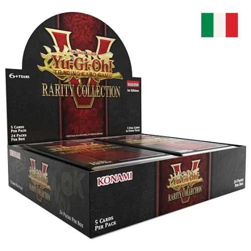 Yu-Gi-Oh Box 24 Buste Collezione Rarità 5 Italiano