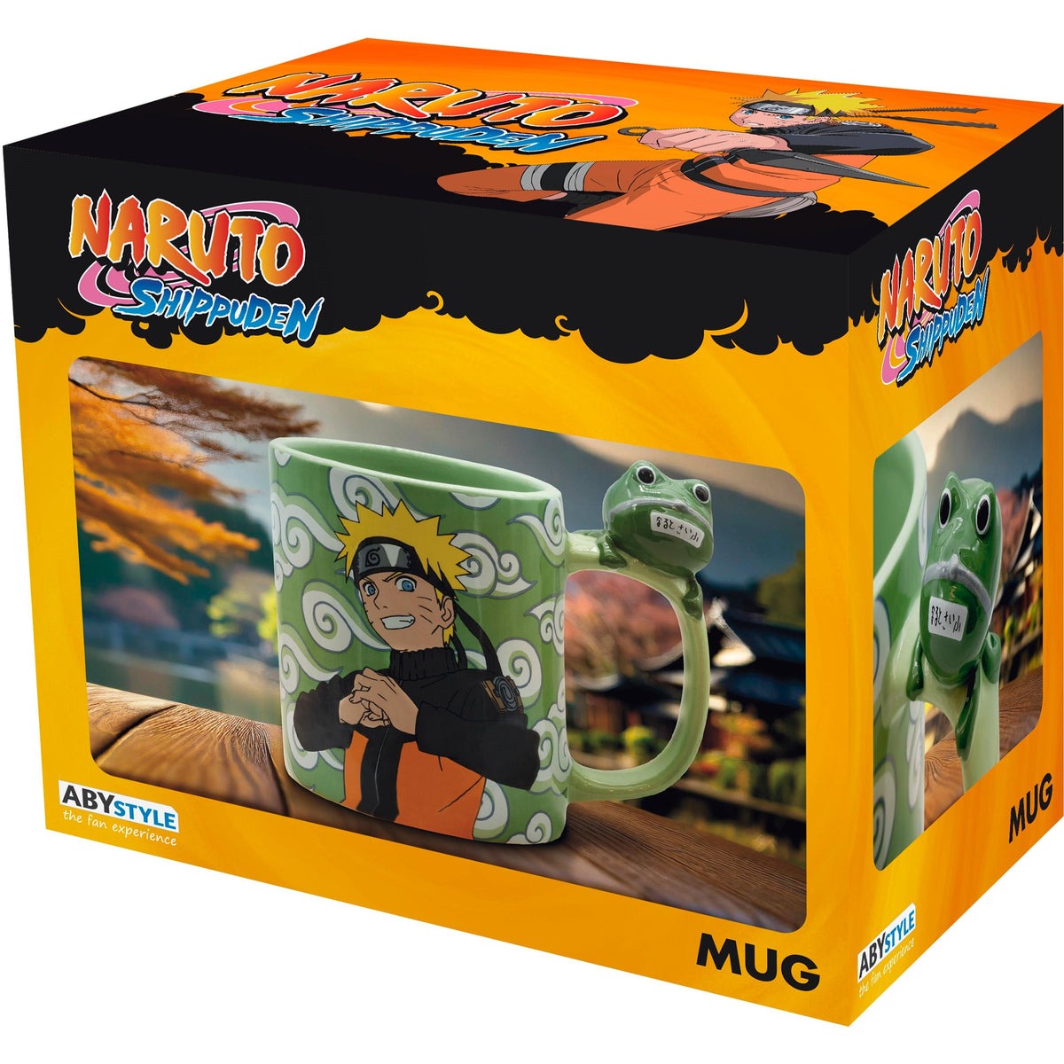 Tazza Naruto Shippuden Naruto e Gama-Chan