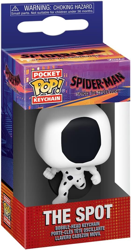 Pocket Pop Keychain Spider Man Across the Spider Verse The Spot