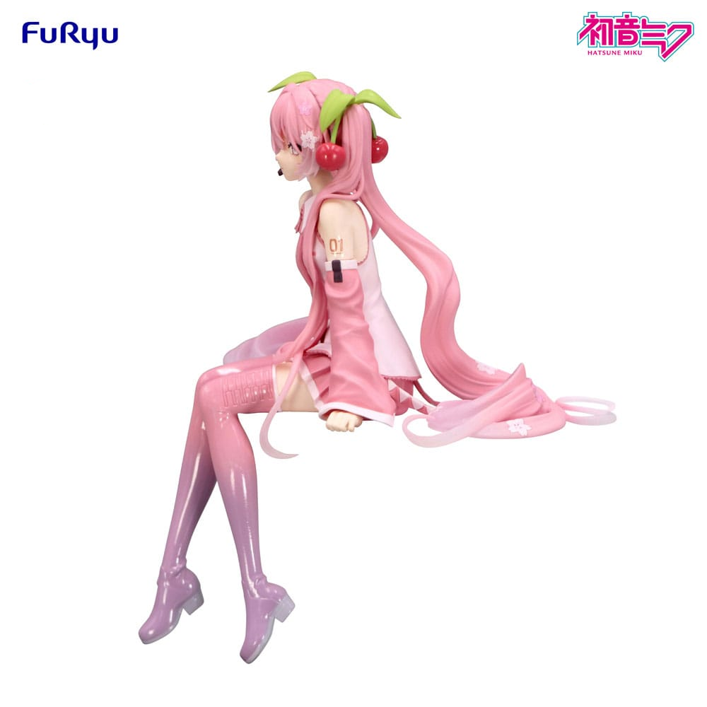 Hatsune Miku Noodle Stopper PVC Statue Sakura Miku 2026 14 cm