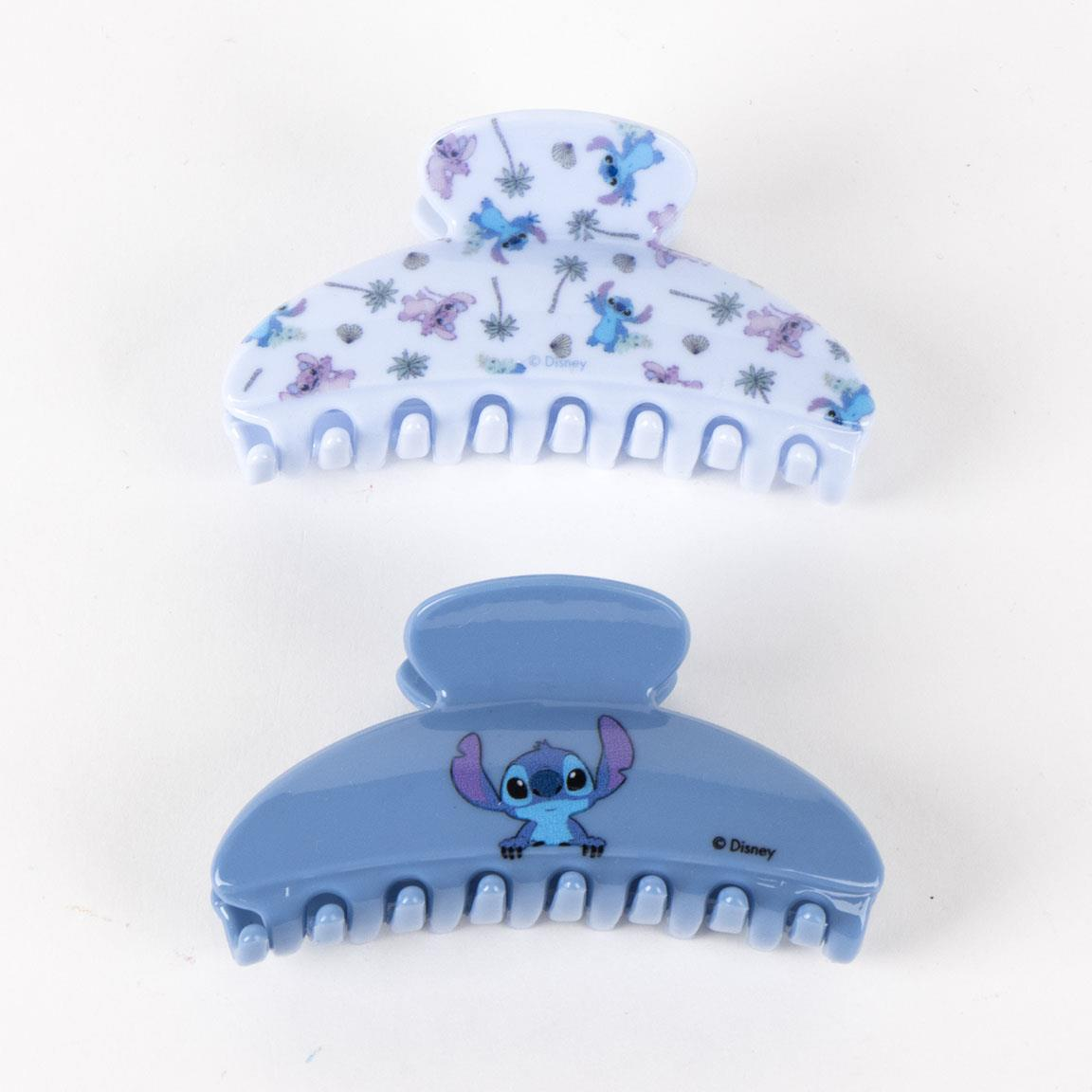 Set 2 Clips Stitch accessori per capelli Disney