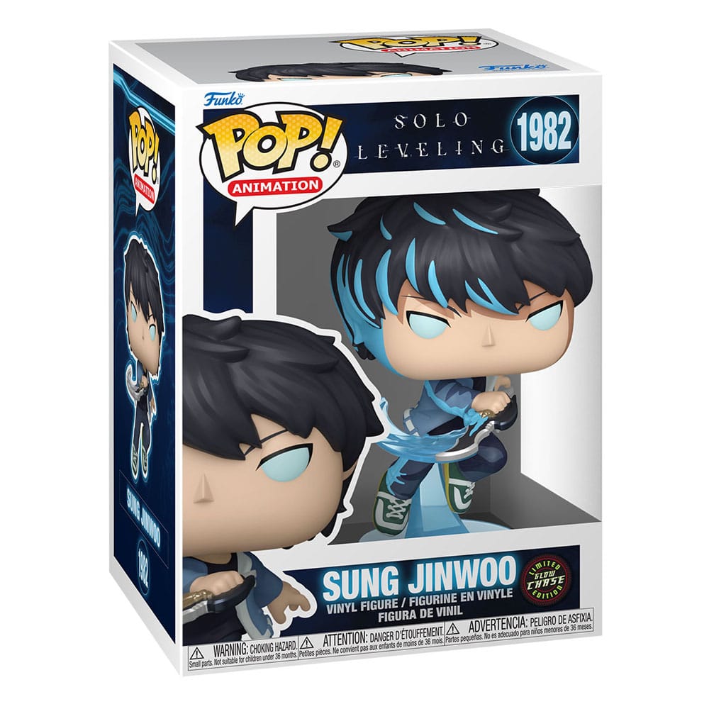 Funko Pop Sung Jinwoo 1982 Solo Leveling Chase
