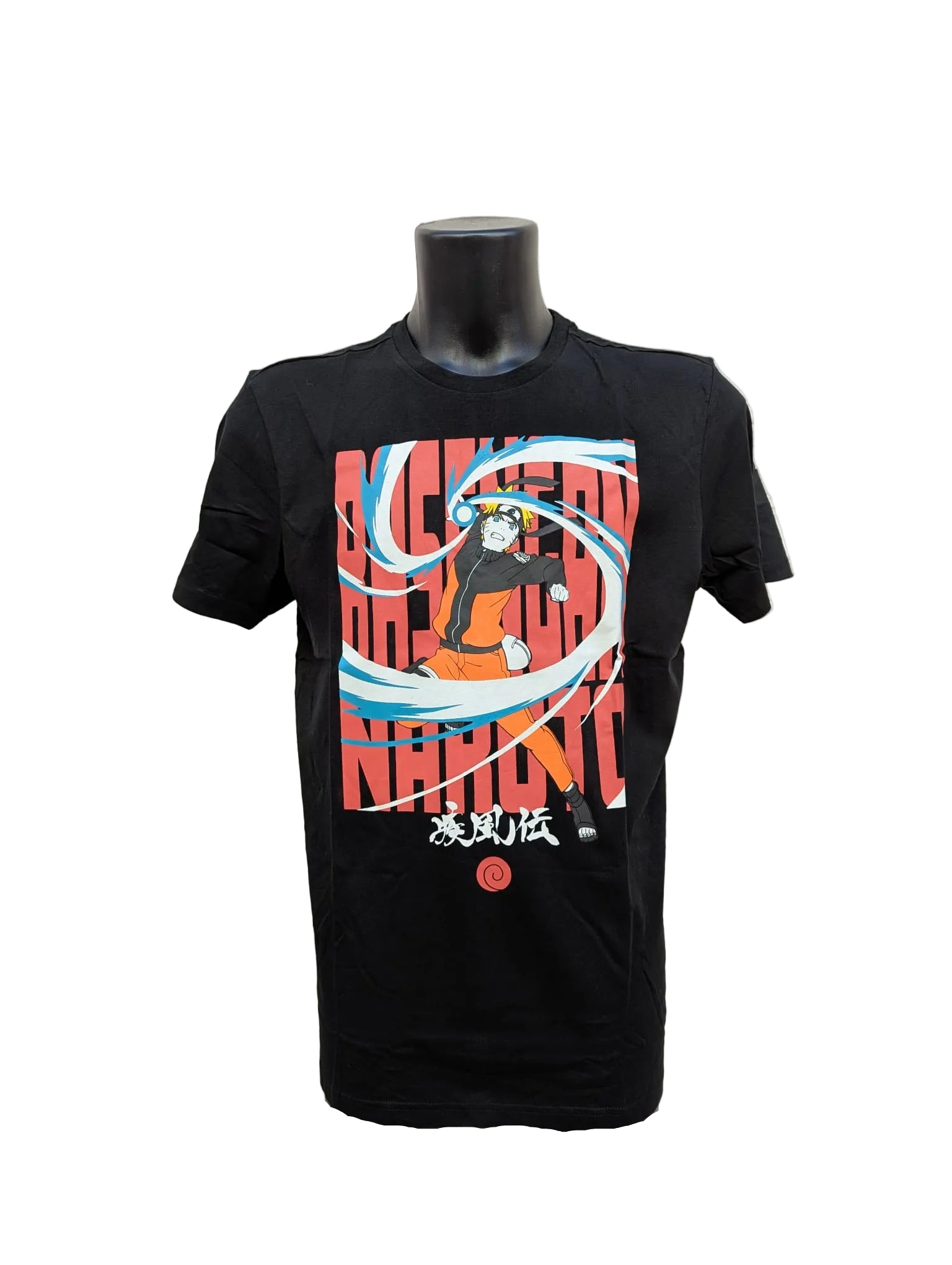 T-shirt Naruto Rasengan nera