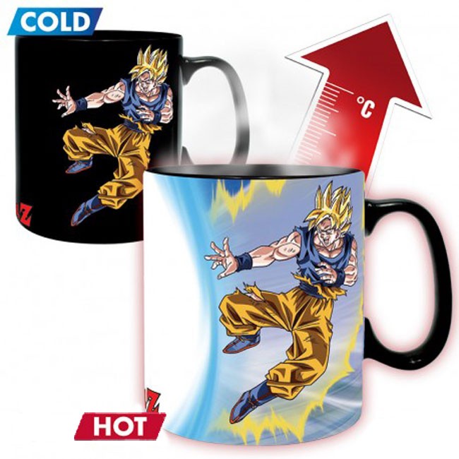 tazza magica goku vs buu dragon ball