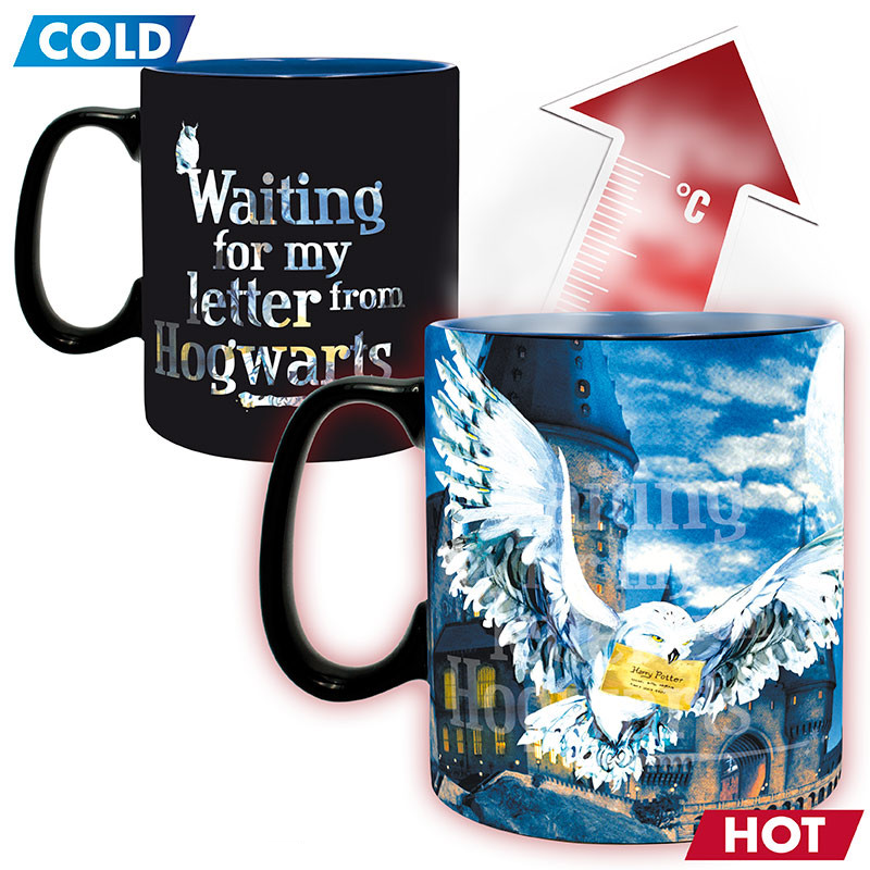 Tazza Termosensibile Lettera di Hogwarts Harry Potter 460 ml