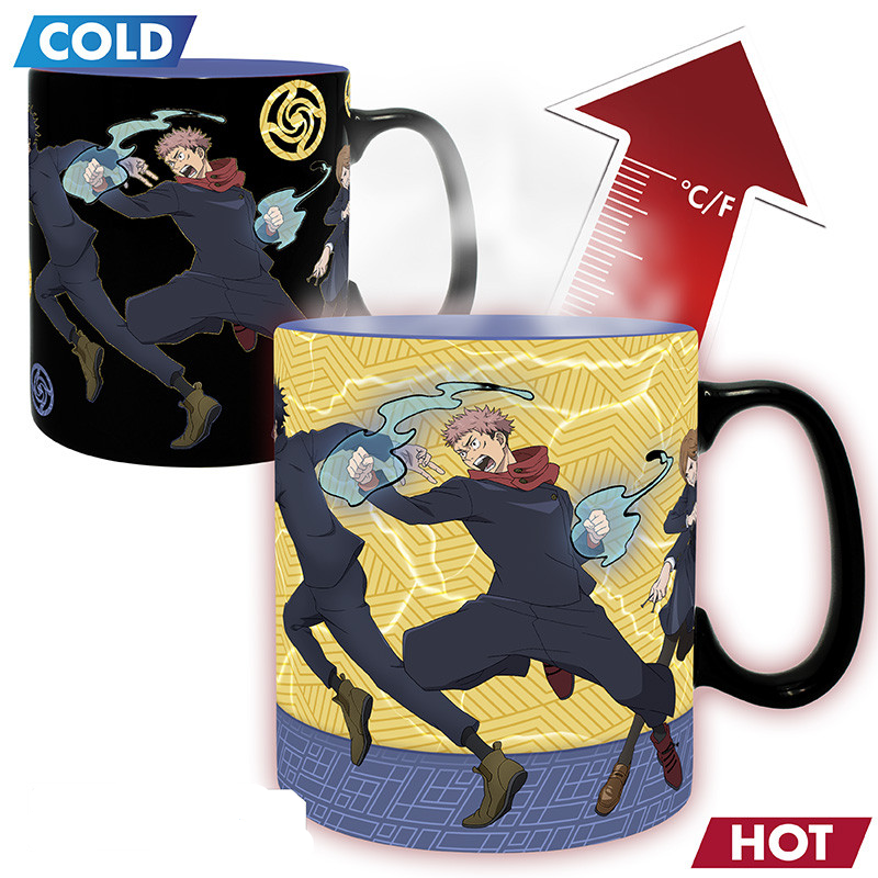 Tazza Termosensibile Jujutsu Kaisen Group 460 ml