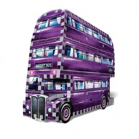 PUZZLE 3D THE KNIGHT BUS Nottetempo  Wrebbit 280 PEZZI wizarding world HARRY POTTER età 12+