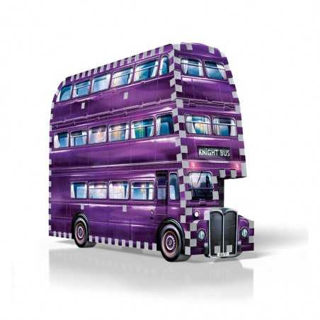 PUZZLE 3D THE KNIGHT BUS Nottetempo  Wrebbit 280 PEZZI wizarding world HARRY POTTER età 12+