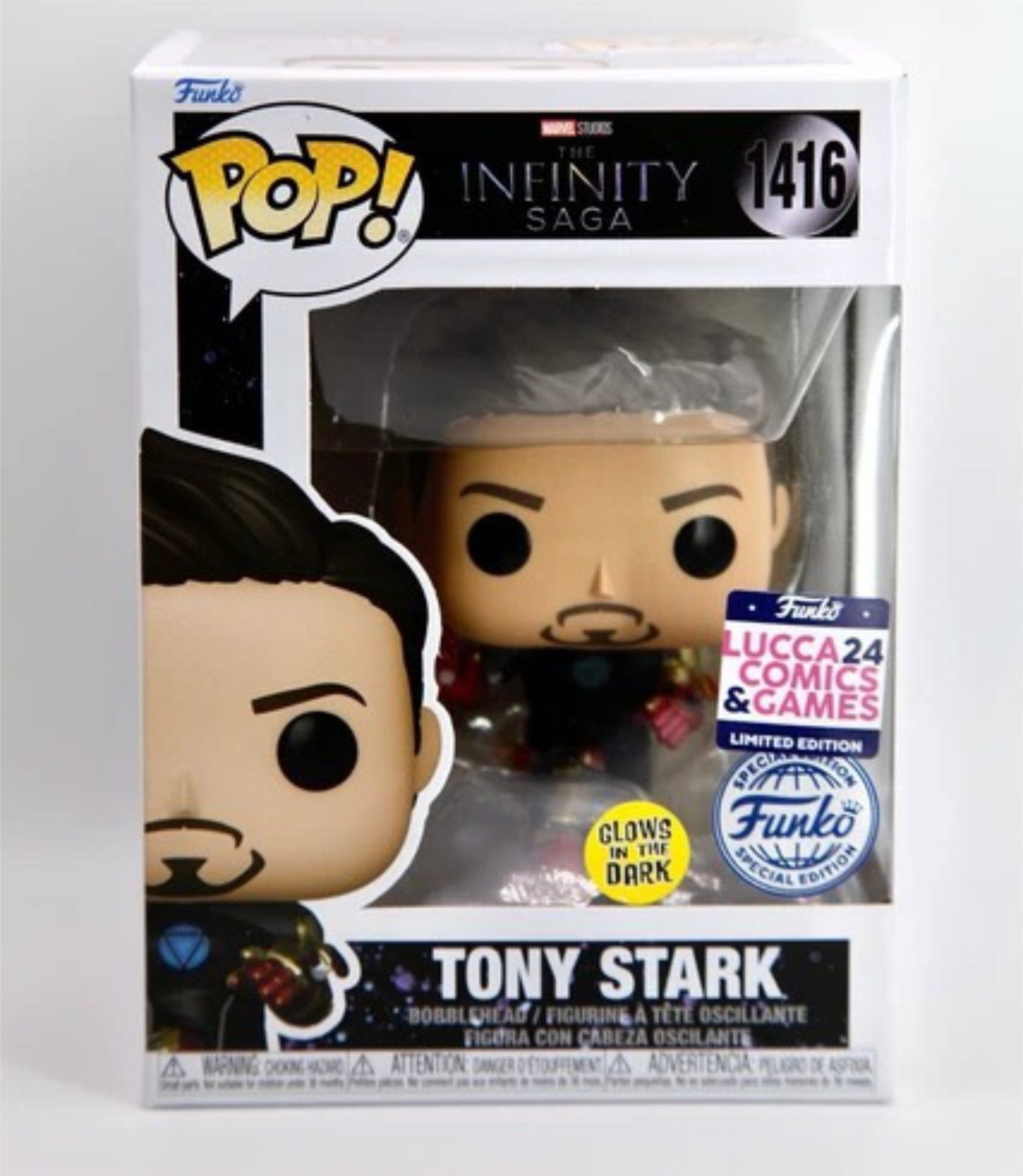 Funko Pop Tony Stark MK42 1416 Iron Man 2 Marvel Special Edition